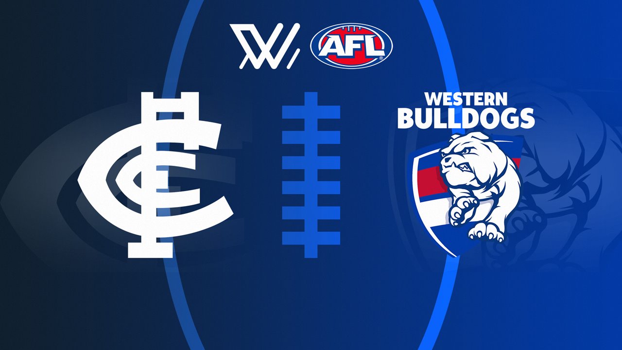 Carlton Blues Women vs Western Bulldogs Bulldogs Women poster