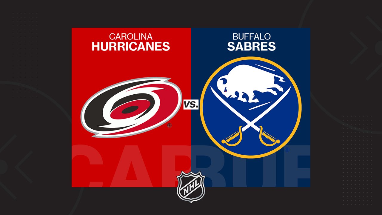 Carolina Hurricanes vs Buffalo Sabres poster