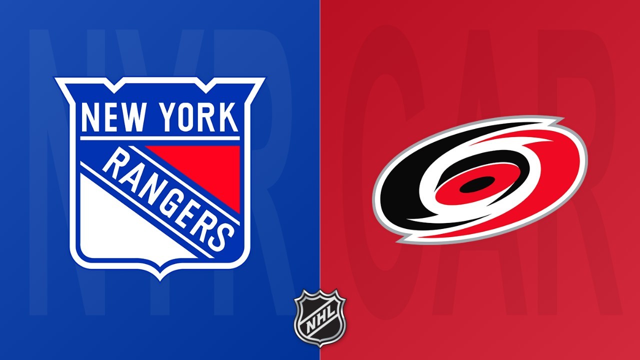 Carolina Hurricanes vs New York Rangers poster Carolina Hurricanes vs New York Rangers poster