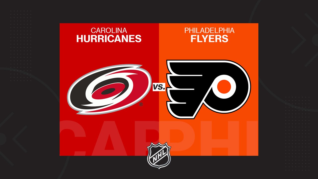 Carolina Hurricanes vs Philadelphia Flyers poster Carolina Hurricanes vs Philadelphia Flyers poster