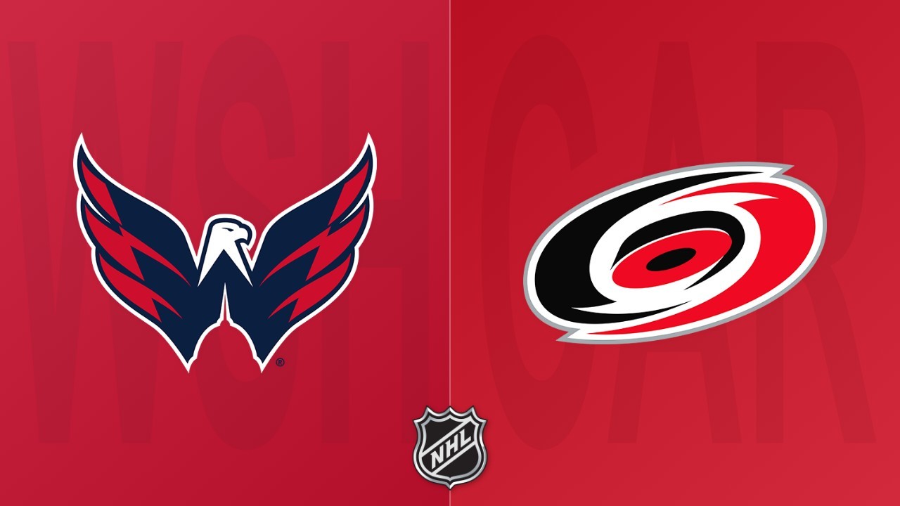 Carolina Hurricanes vs Washington Capitals poster