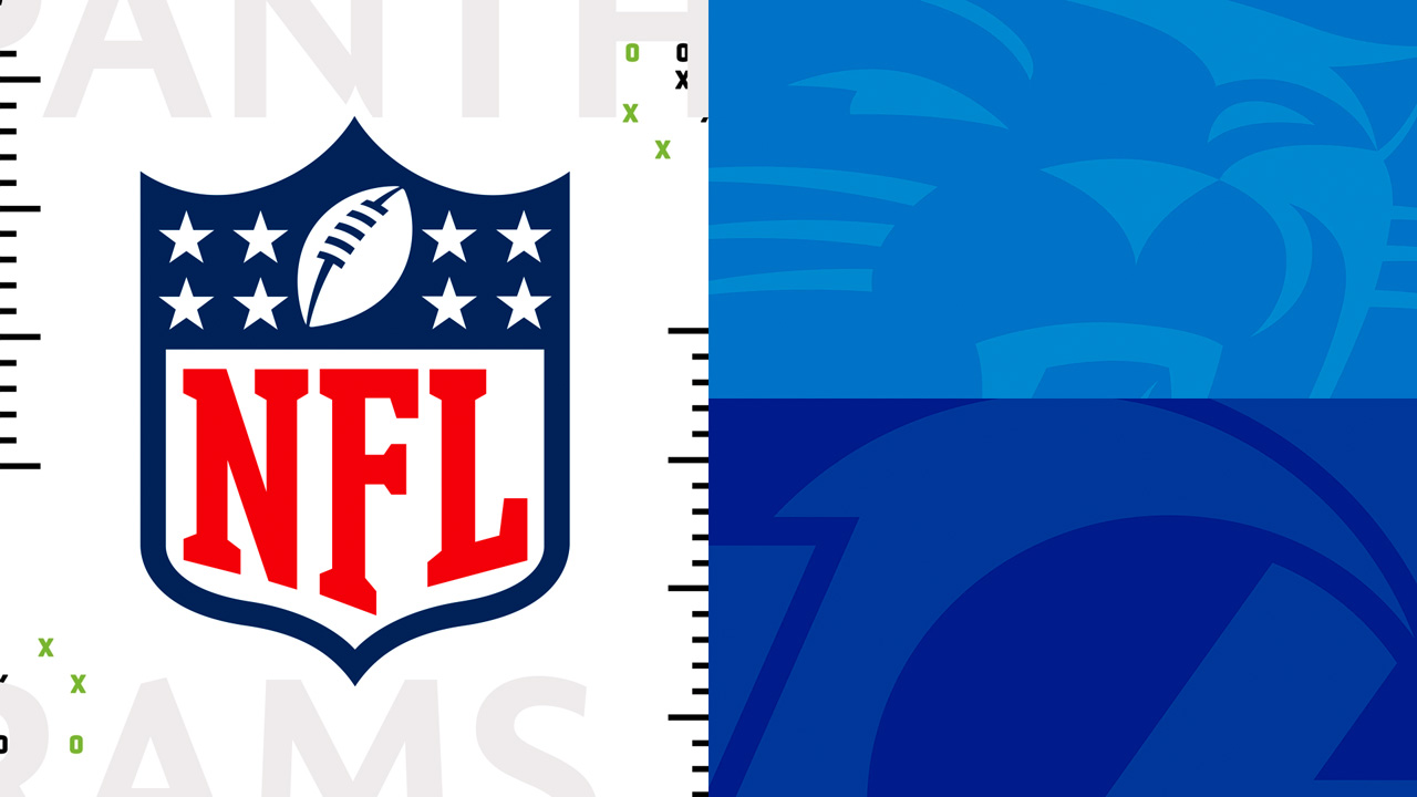 Carolina Panthers vs Los Angeles Rams poster