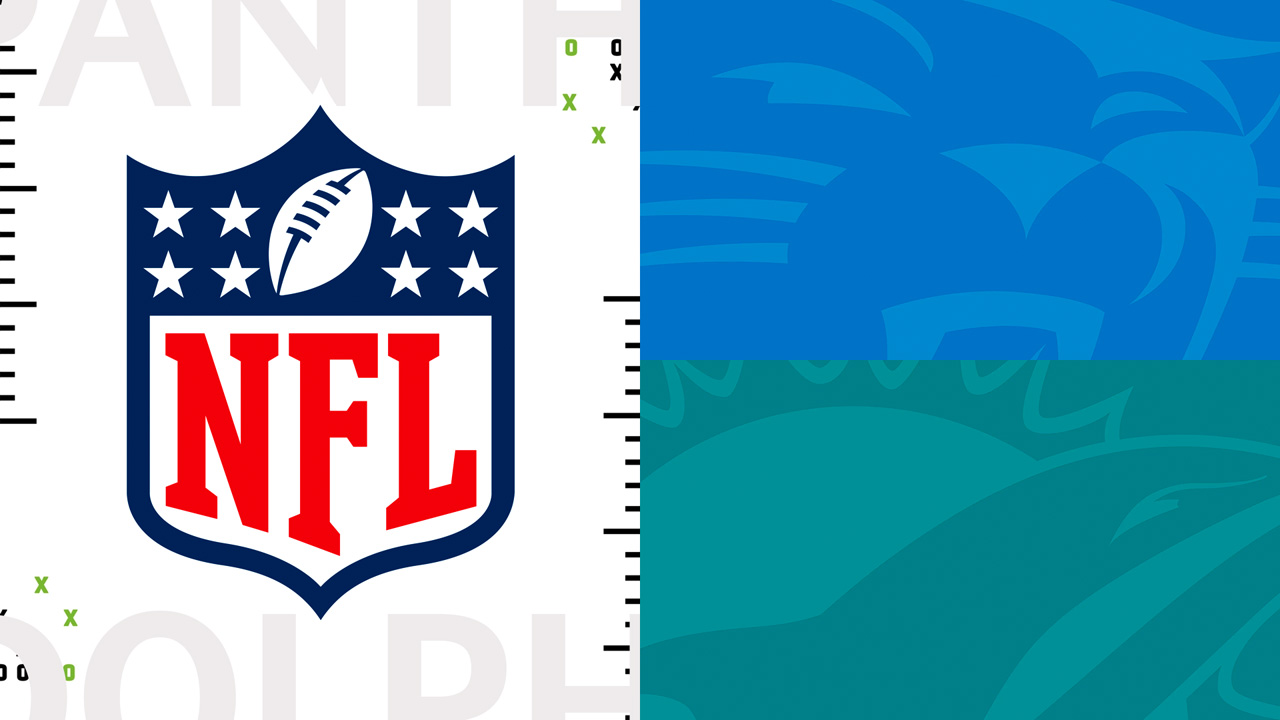 Carolina Panthers vs Miami Dolphins poster Carolina Panthers vs Miami Dolphins poster