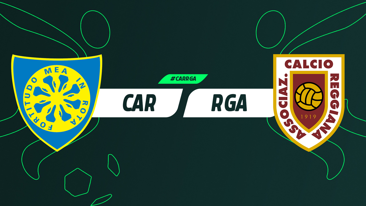 Carrarese vs Reggiana poster