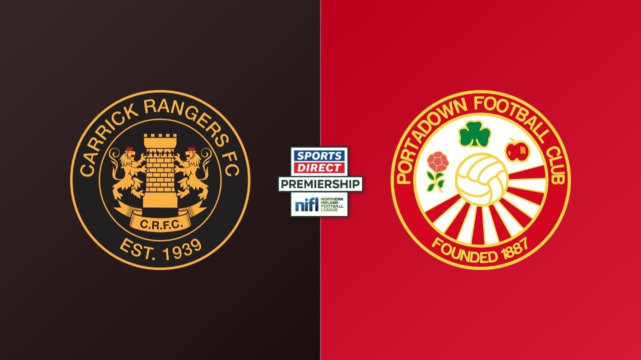 Carrick Rangers vs Portadown poster Carrick Rangers vs Portadown poster
