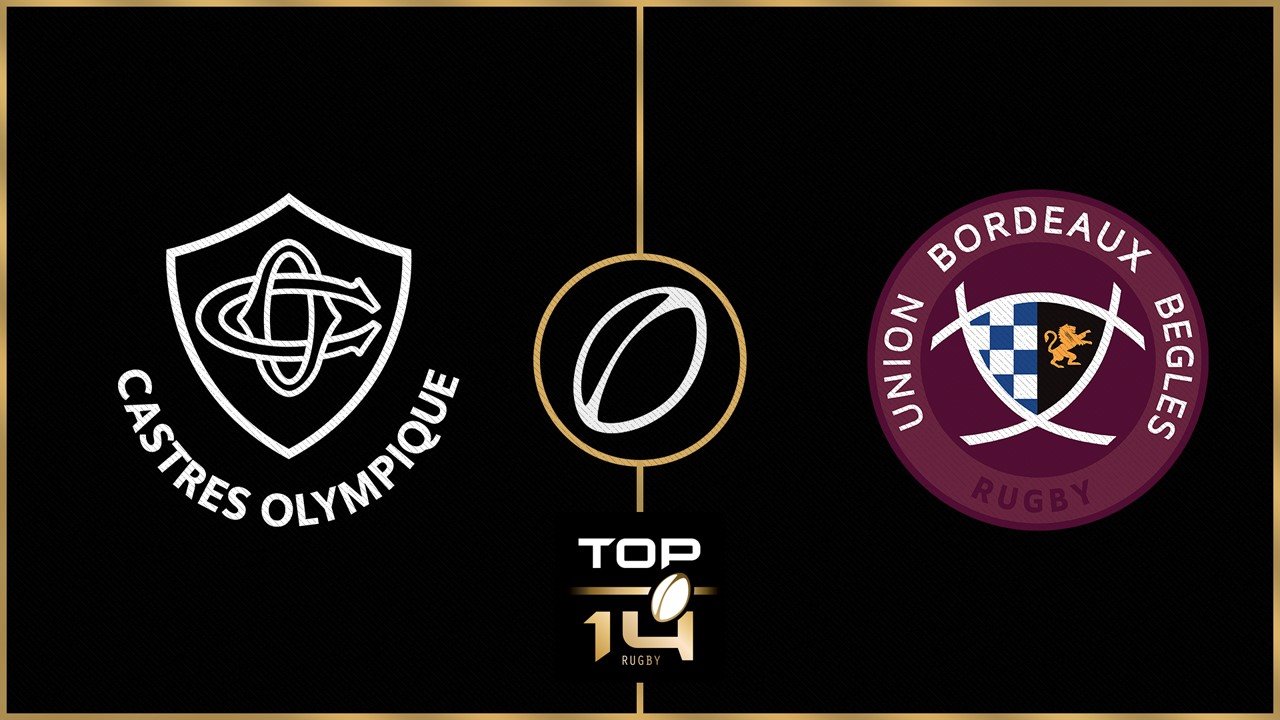 Castres Olympique vs Union Bordeaux Bègles poster