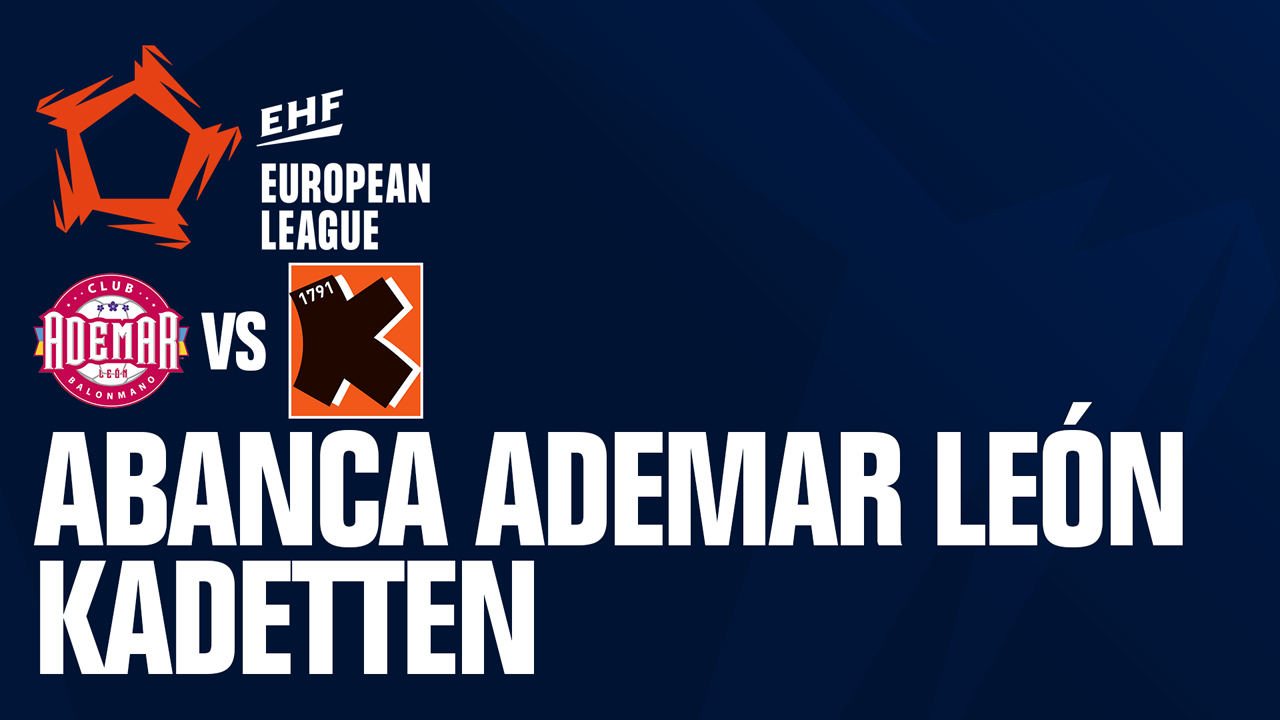 CB Ademar León vs Kadetten Schaffhausen poster CB Ademar León vs Kadetten Schaffhausen poster