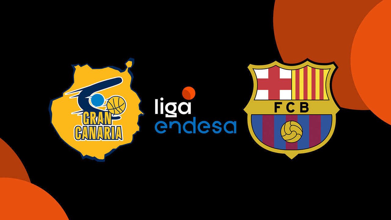 CB Gran Canaria vs FC Barcelona Basquet poster