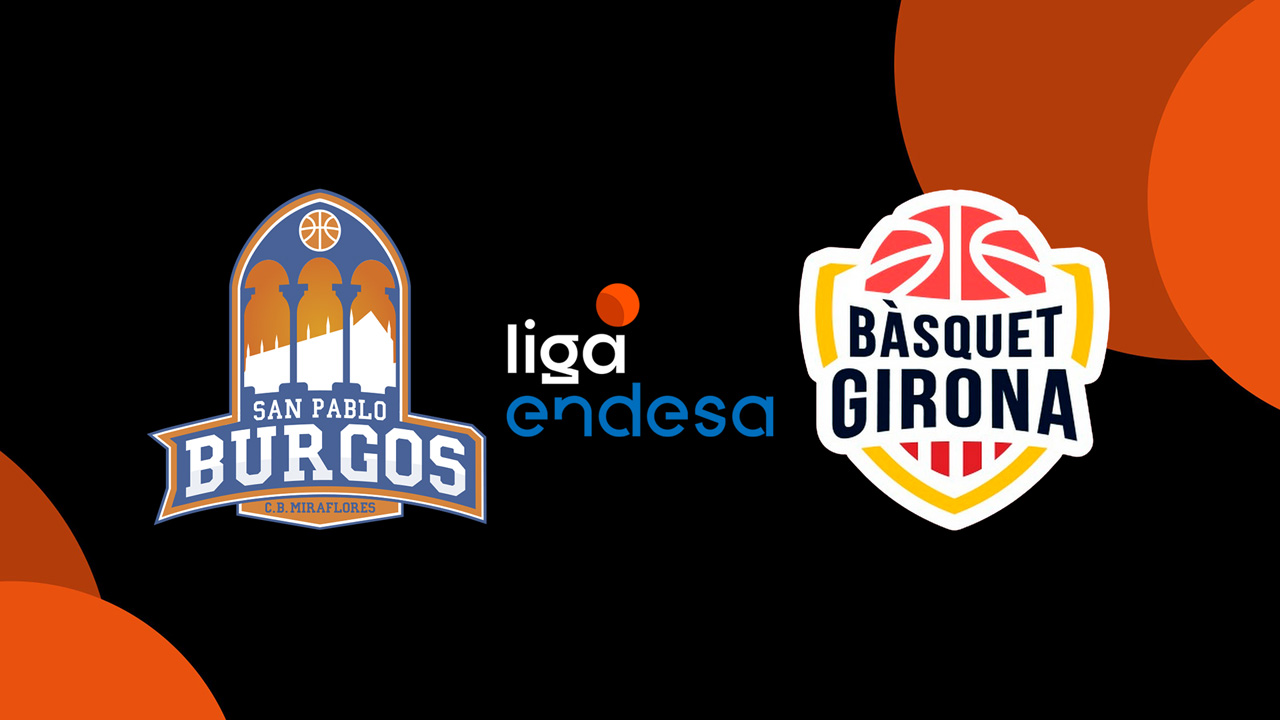CB San Pablo Burgos vs Bàsquet Girona poster