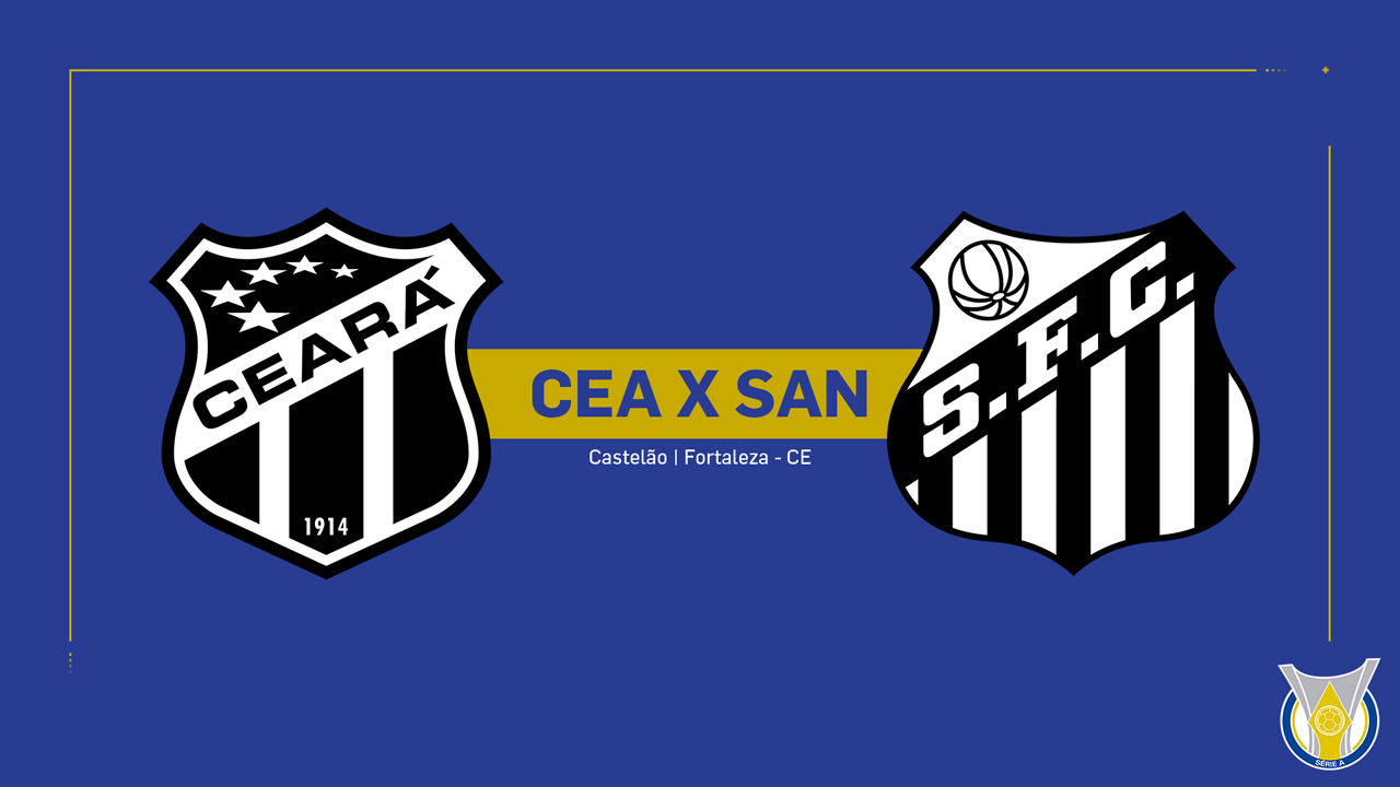 Ceará vs Santos poster