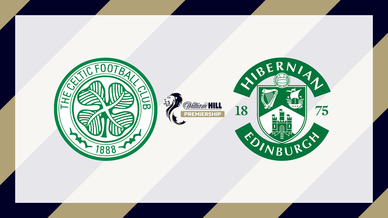 Celtic vs Hibernian poster Celtic vs Hibernian poster