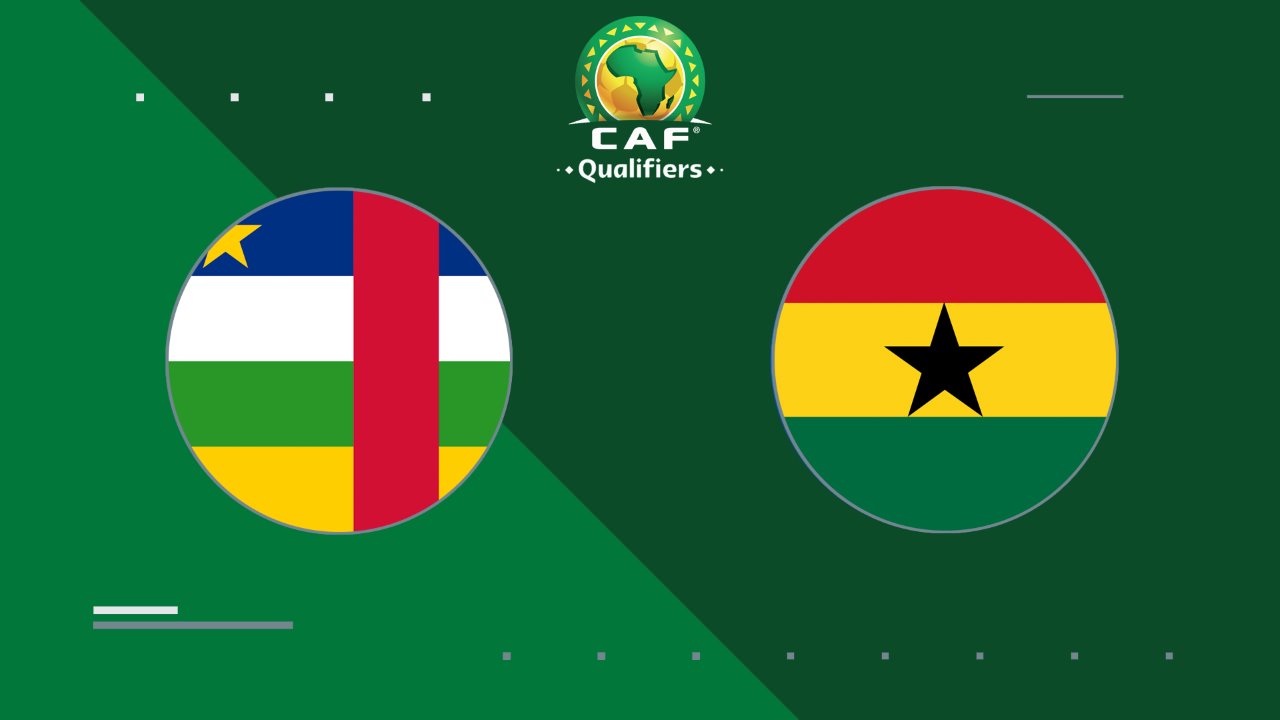 Central African Republic vs Ghana poster Central African Republic vs Ghana poster