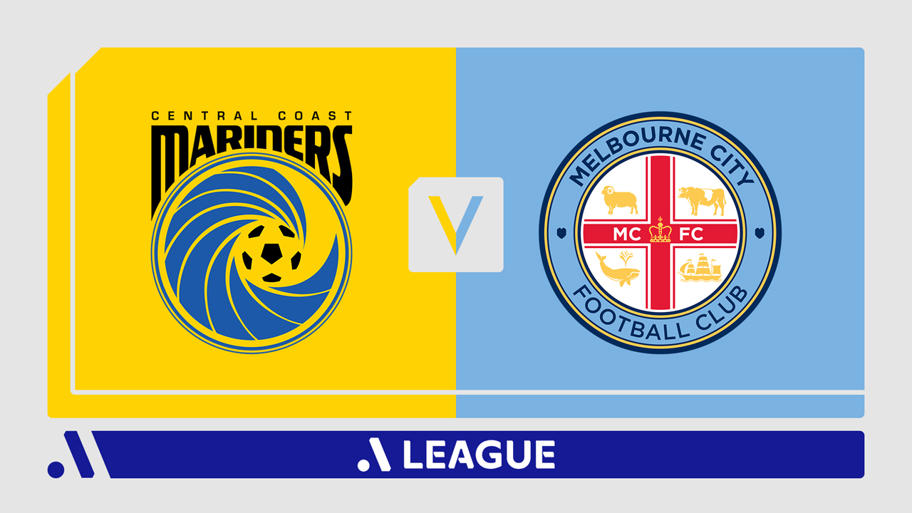 Central Coast Mariners vs Melbourne City poster