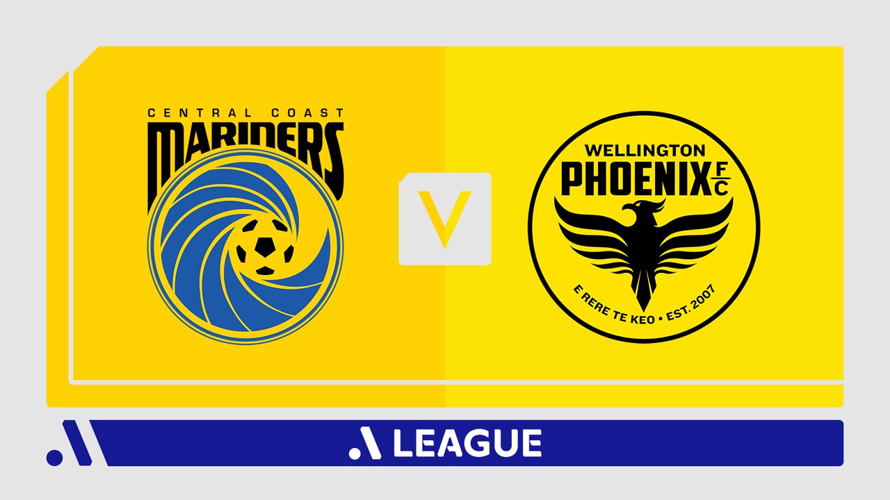 Central Coast Mariners vs Wellington Phoenix poster