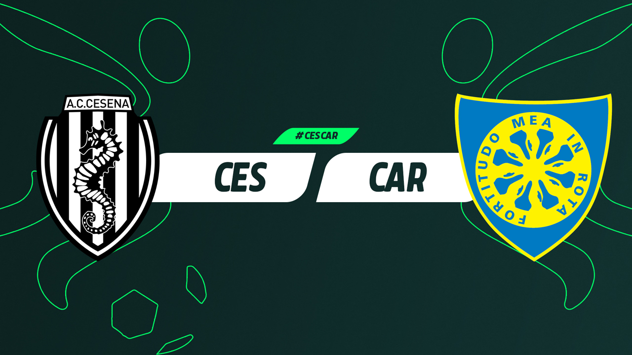 Cesena vs Carrarese poster