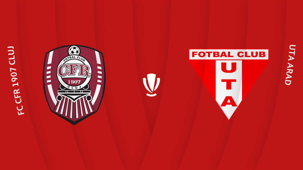 CFR Cluj vs UTA Arad poster
