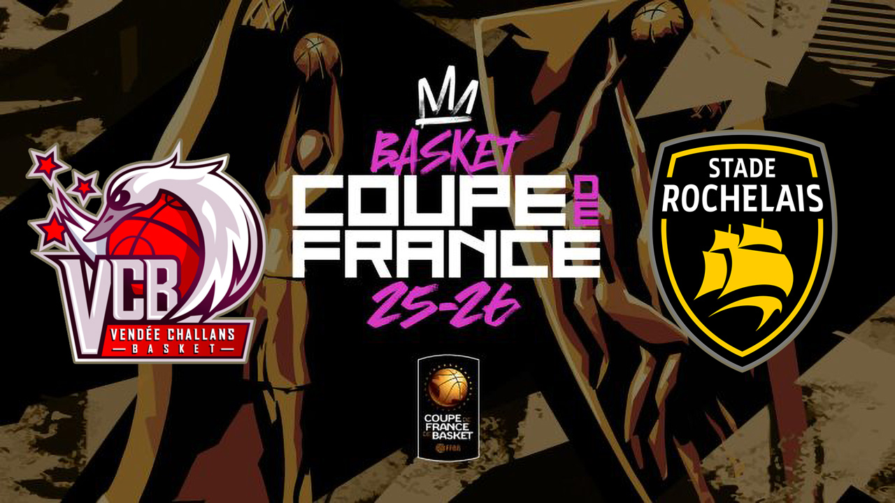 Challans Basket vs Stade Rochelais Basket poster