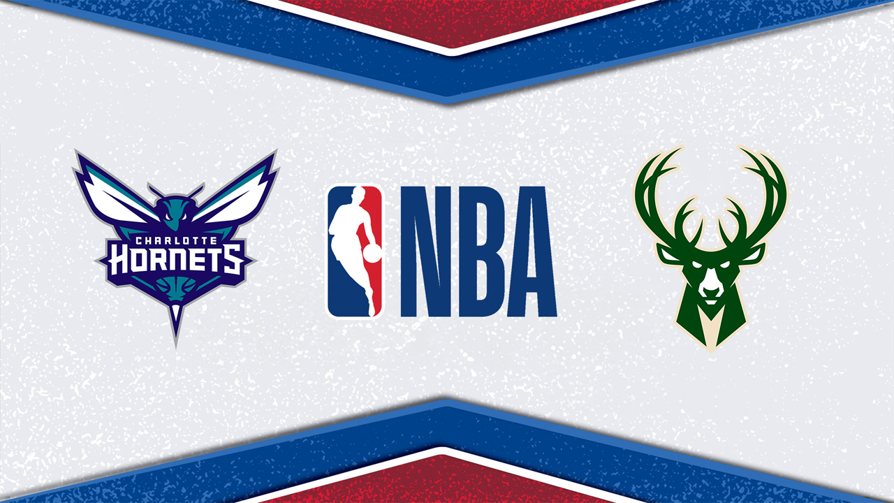 Charlotte Hornets vs Milwaukee Bucks poster Charlotte Hornets vs Milwaukee Bucks poster