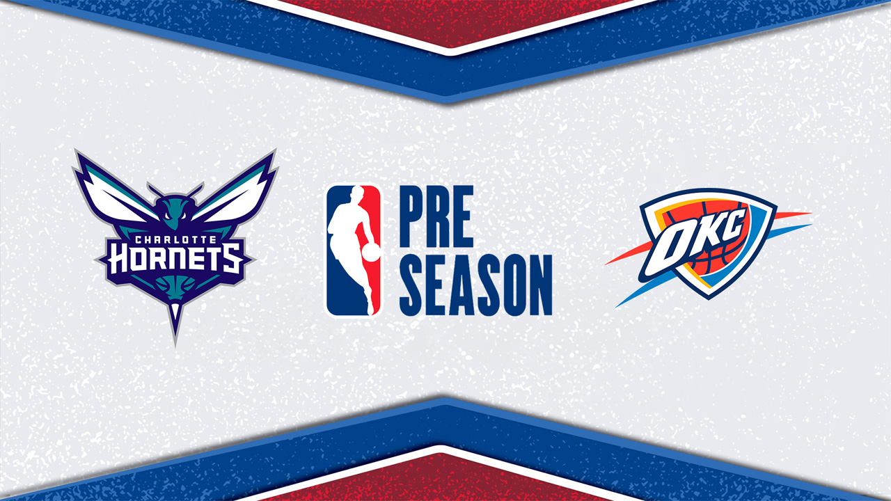 Charlotte Hornets vs Oklahoma City Thunder poster Charlotte Hornets vs Oklahoma City Thunder poster
