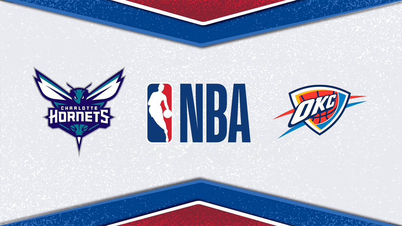Charlotte Hornets vs Oklahoma City Thunder poster Charlotte Hornets vs Oklahoma City Thunder poster