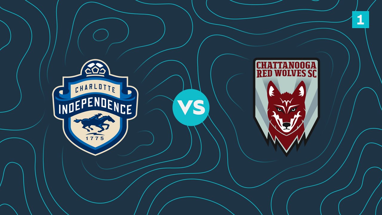 Charlotte Independence vs Chattanooga Red Wolves poster