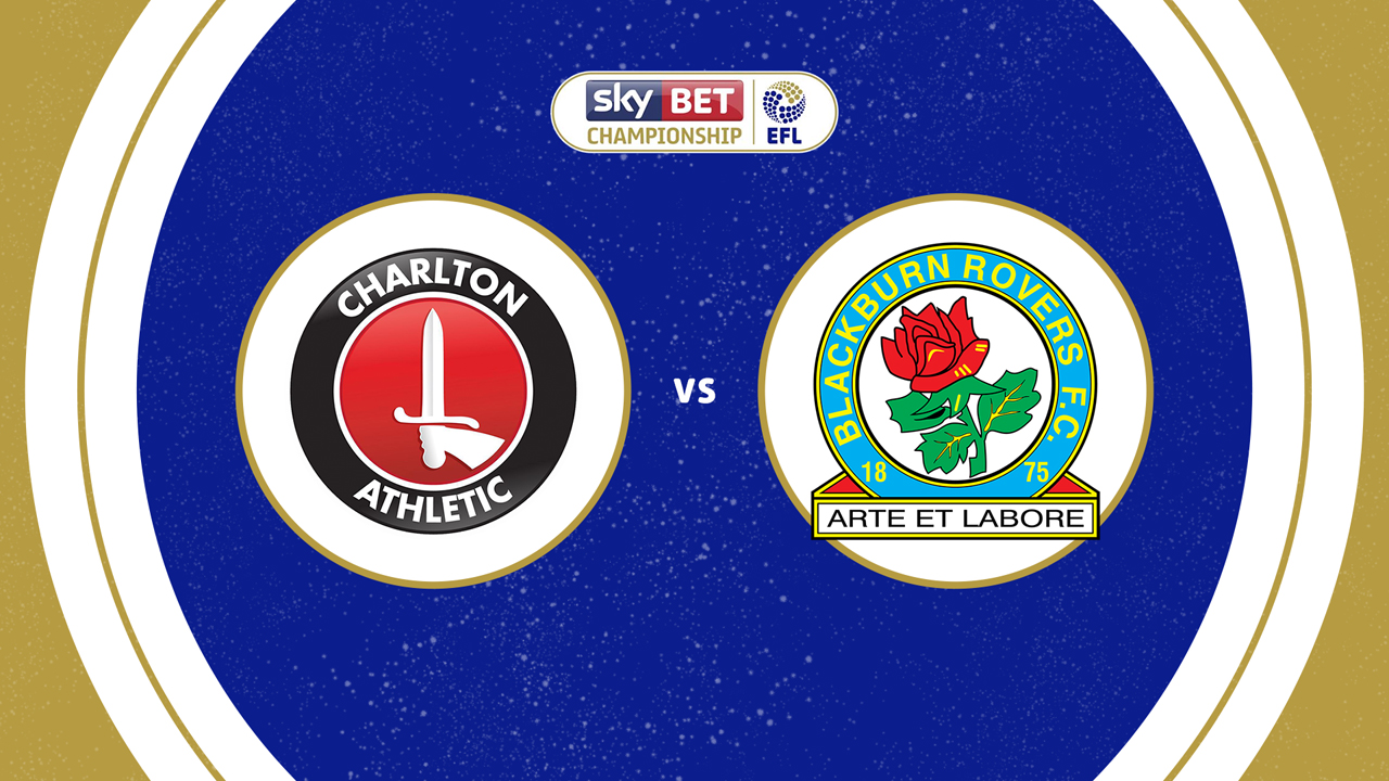 Charlton Athletic vs Blackburn Rovers poster Charlton Athletic vs Blackburn Rovers poster