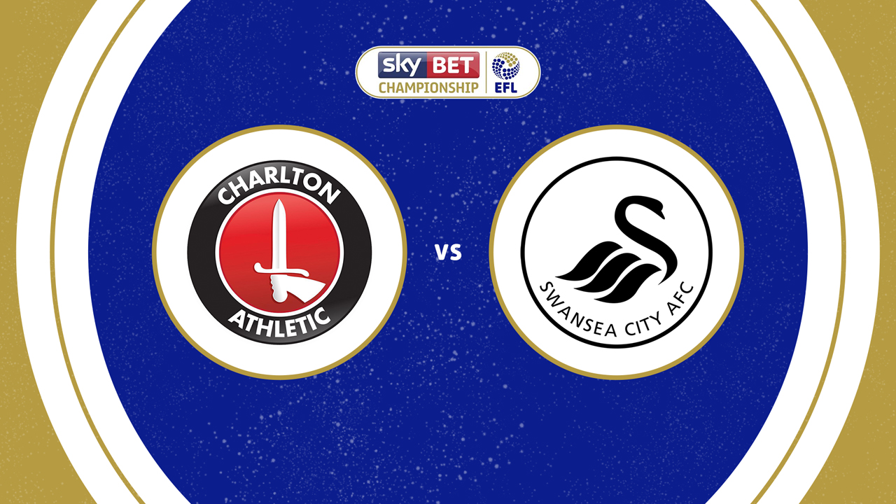 Charlton Athletic vs Swansea City poster