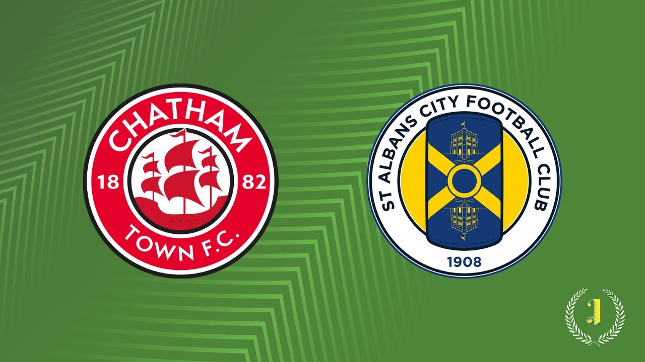 Chatham Town vs St Albans City poster