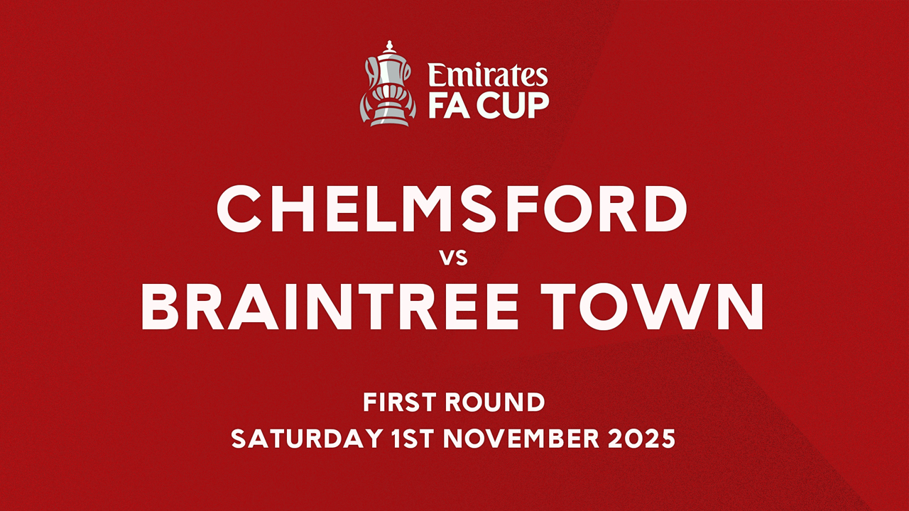 Chelmsford City vs Braintree Town poster