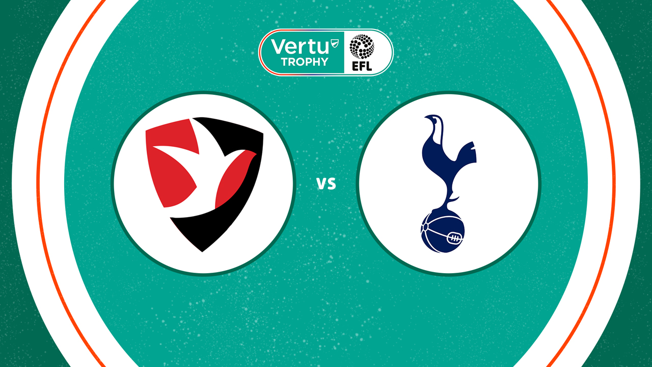 Cheltenham Town vs Tottenham U21 poster