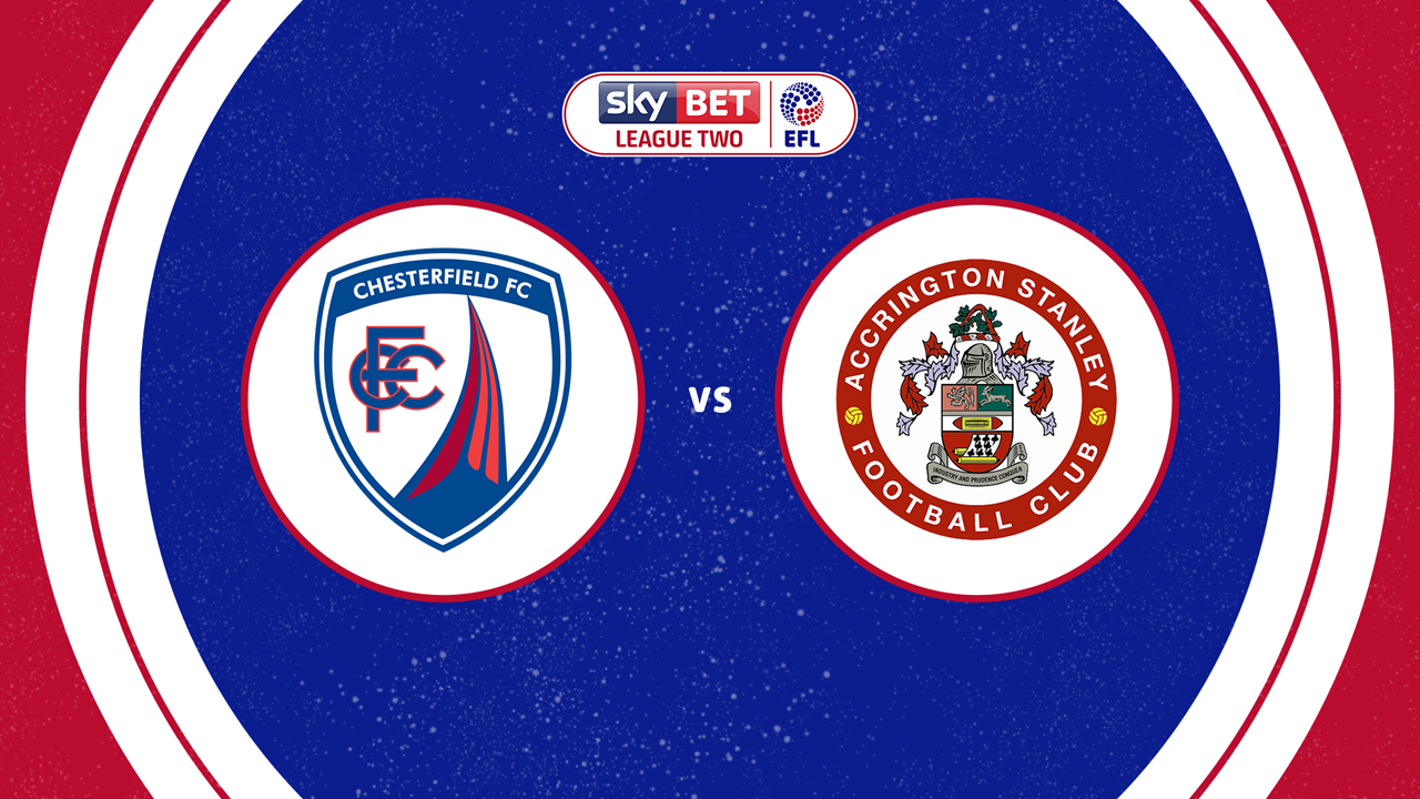 Chesterfield vs Accrington Stanley poster