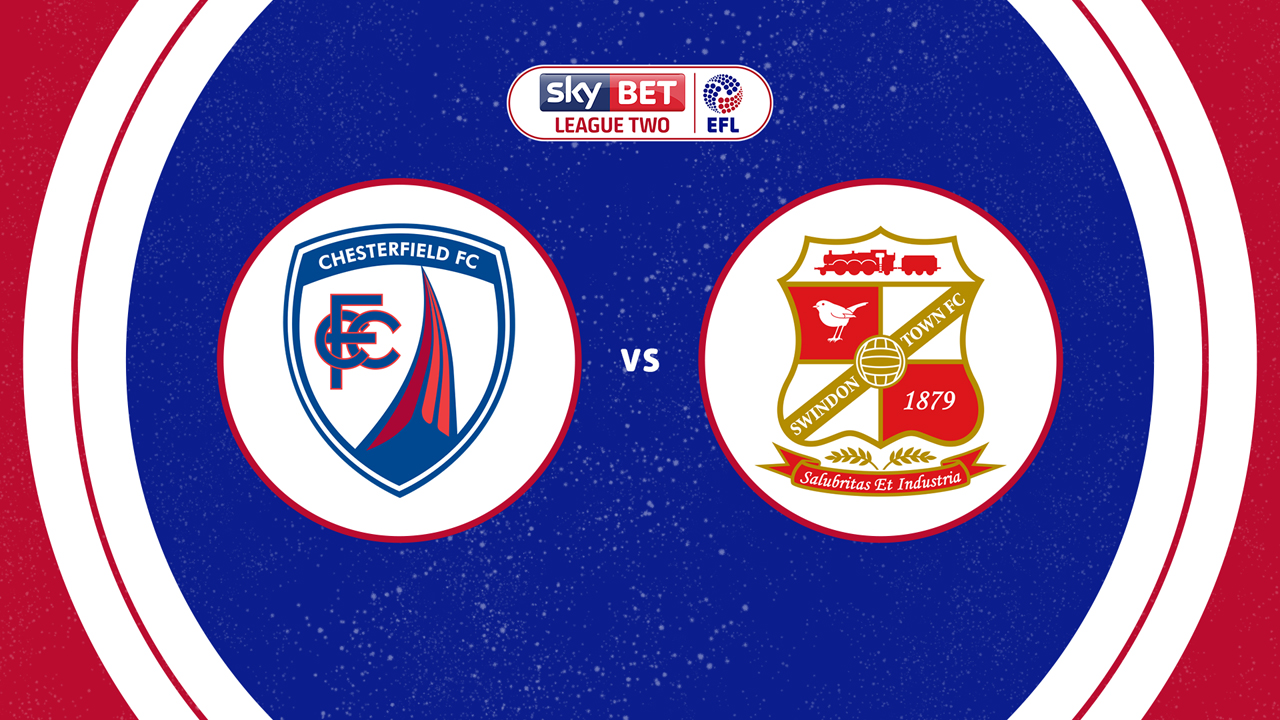 Chesterfield vs Swindon Town poster