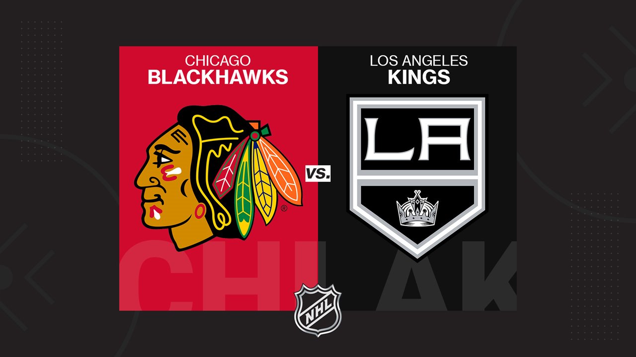 Chicago Blackhawks vs Los Angeles Kings poster