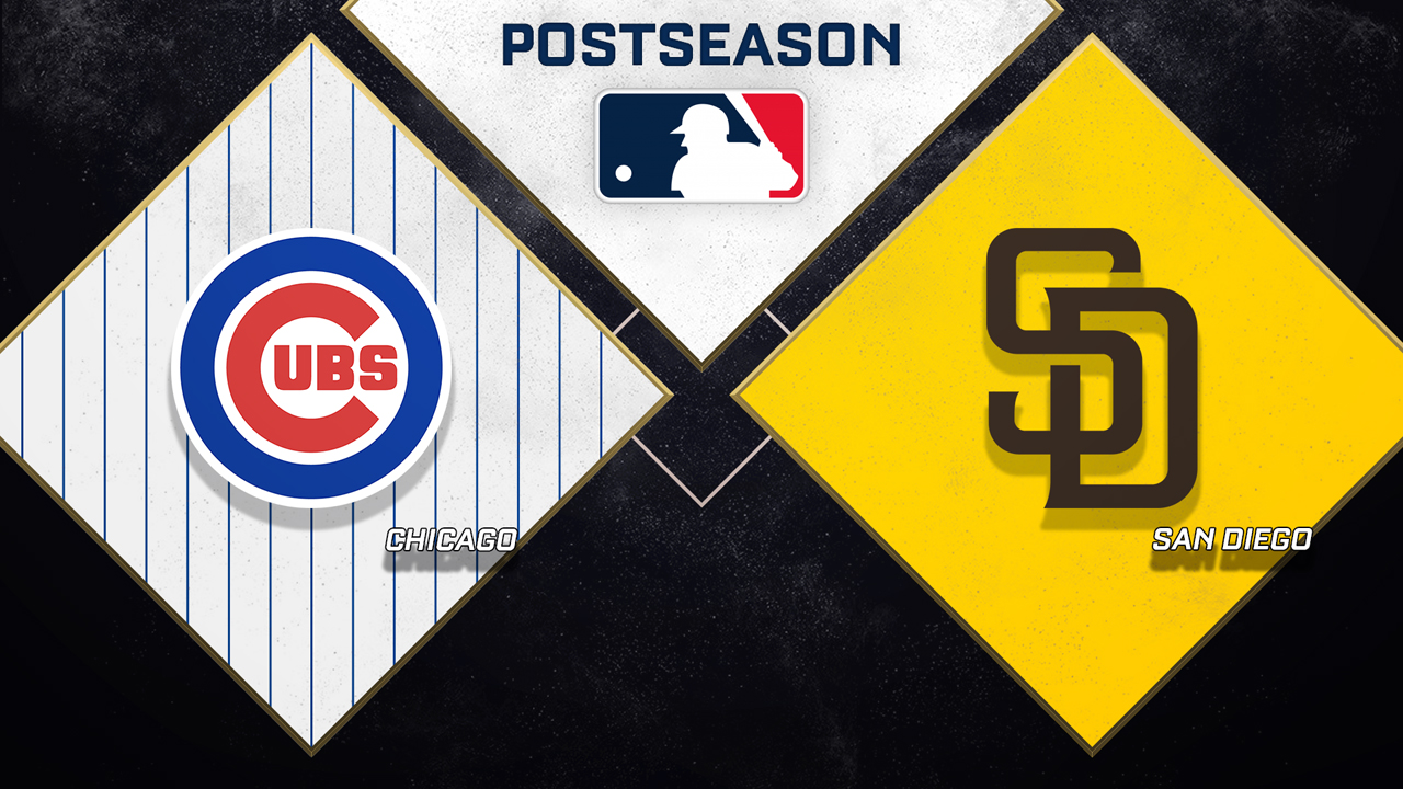 Chicago Cubs vs San Diego Padres poster Chicago Cubs vs San Diego Padres poster