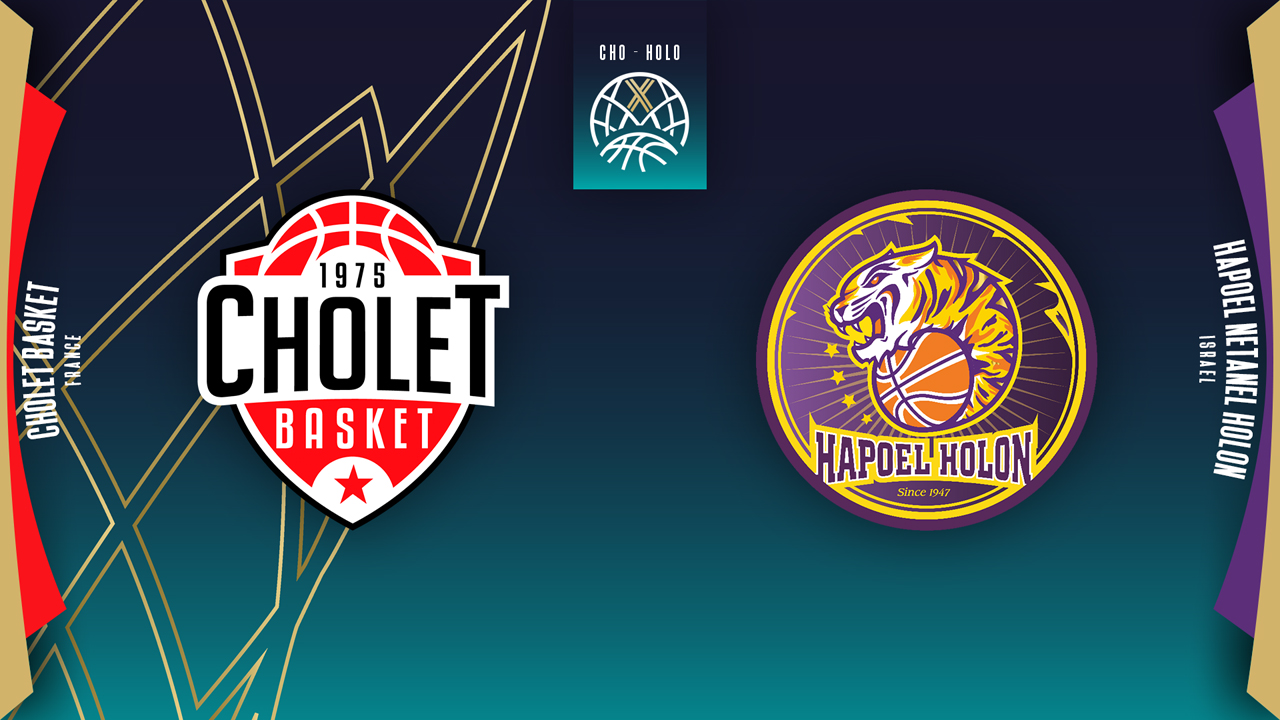 Cholet vs Hapoel Holon poster Cholet vs Hapoel Holon poster