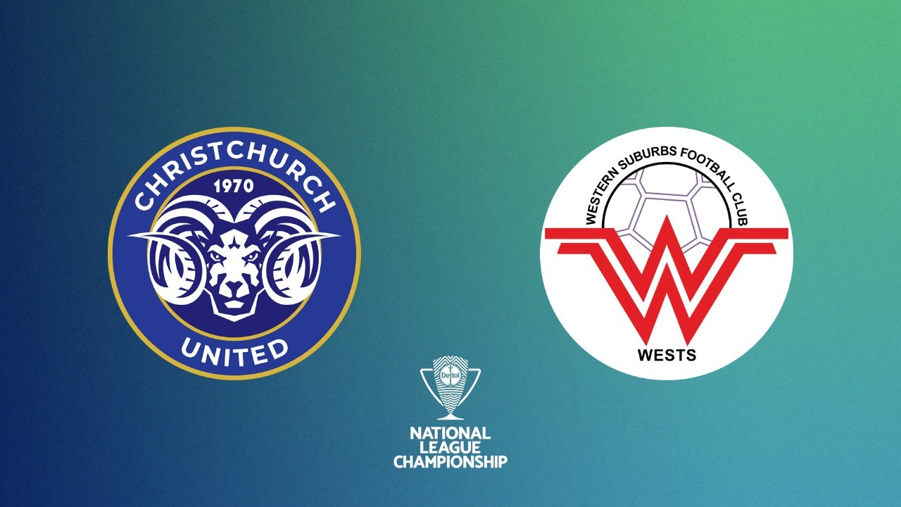 Christchurch United vs Western Suburbs poster
