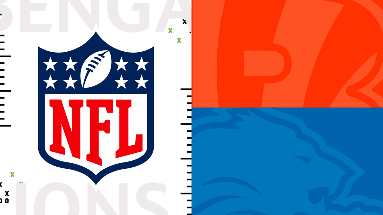 Cincinnati Bengals vs Detroit Lions poster Cincinnati Bengals vs Detroit Lions poster