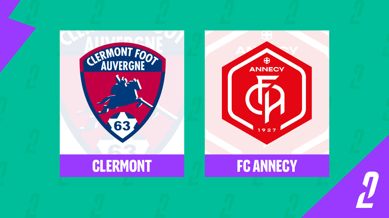 Clermont Foot vs Annecy poster