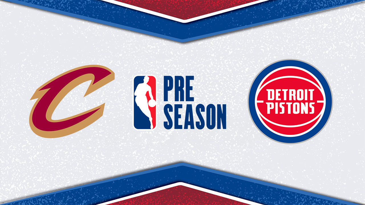 Cleveland Cavaliers vs Detroit Pistons poster