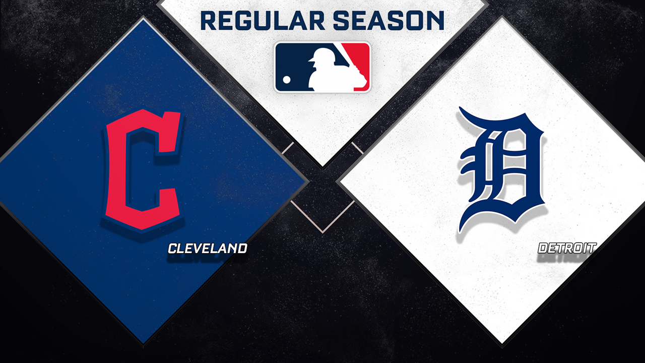 Cleveland Guardians vs Detroit Tigers poster