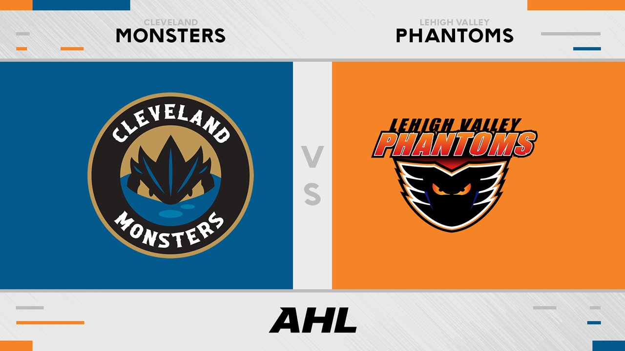 Cleveland Monsters vs Lehigh Valley Phantoms poster