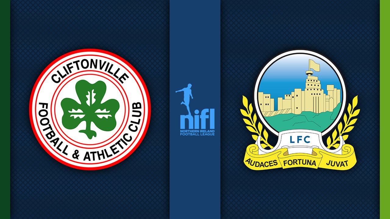 Cliftonville vs Linfield poster