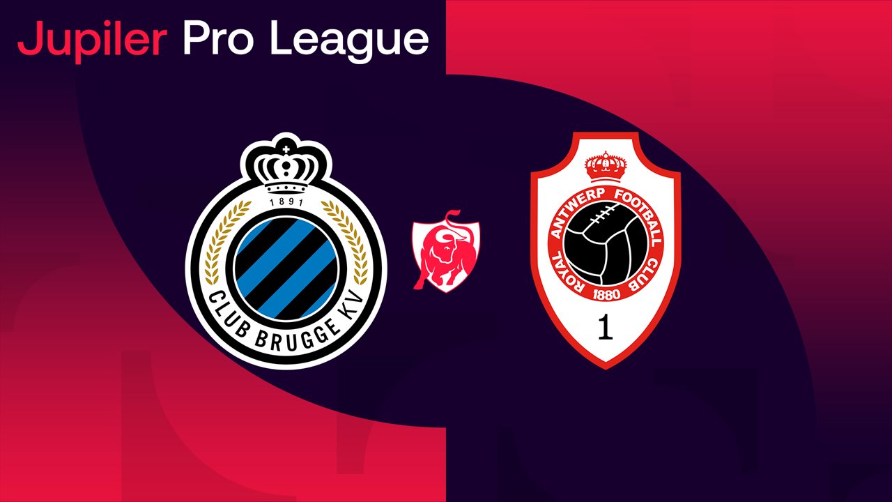 Club Brugge vs Antwerp poster