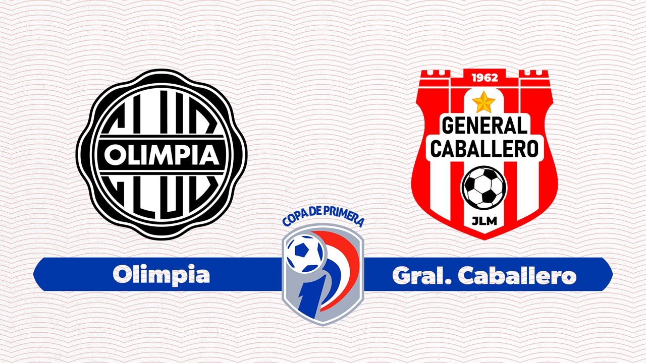 Club Olimpia vs General Caballero poster Club Olimpia vs General Caballero poster