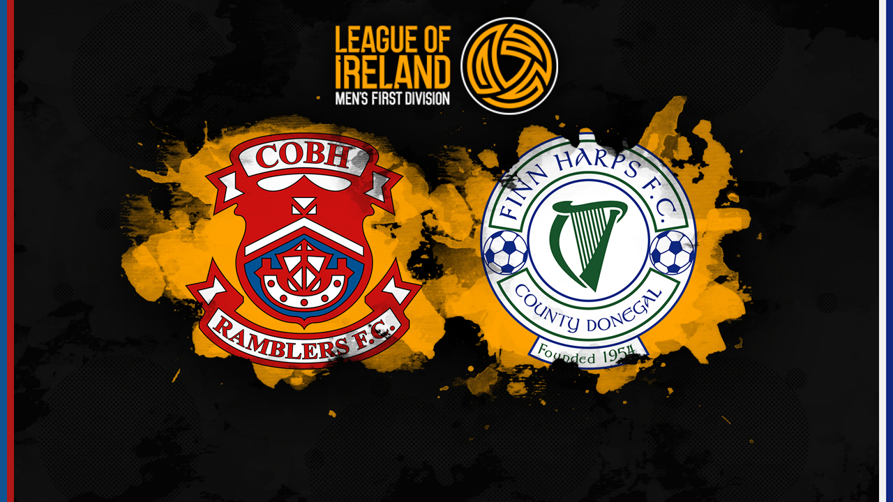 Cobh Ramblers vs Finn Harps poster