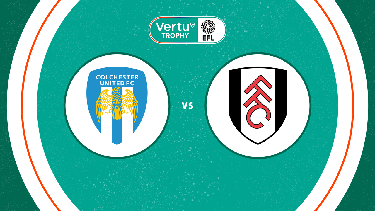 Colchester United vs Fulham U21 poster