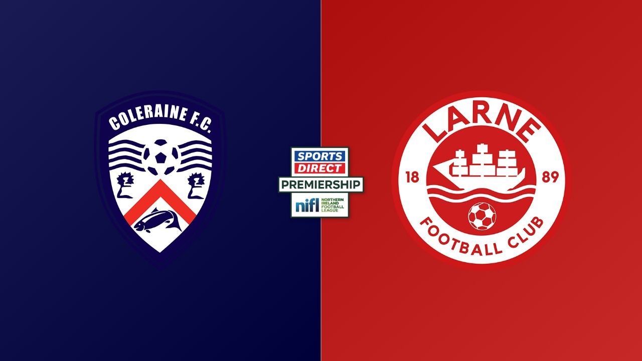 Coleraine vs Larne poster