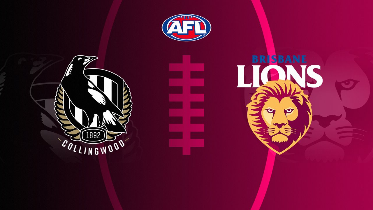 Collingwood Football Club vs Brisbane Lions poster