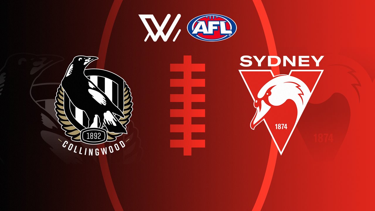 Collingwood Magpies Women vs Sydney Swans Women poster