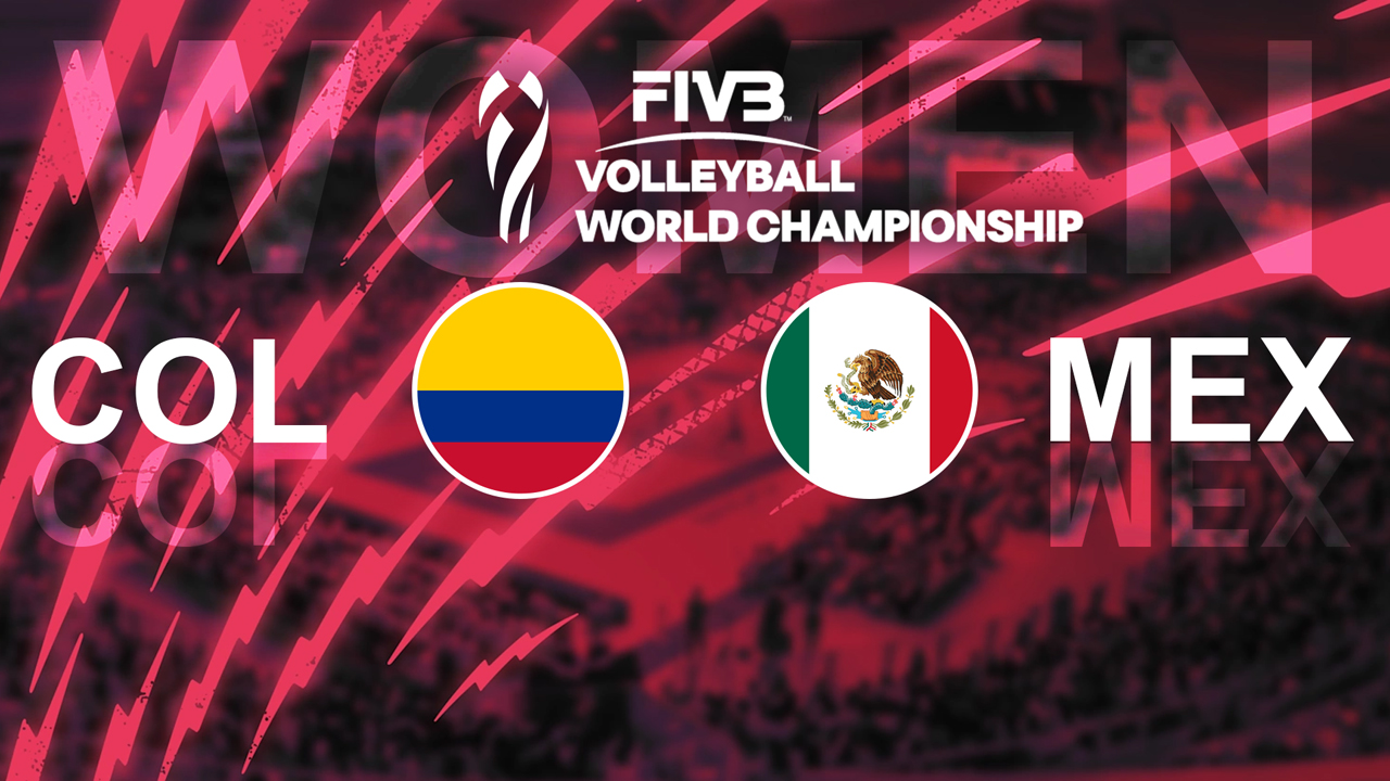 Colombia Volleyball Women vs Mexico Volleyball Women poster